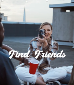 find friends